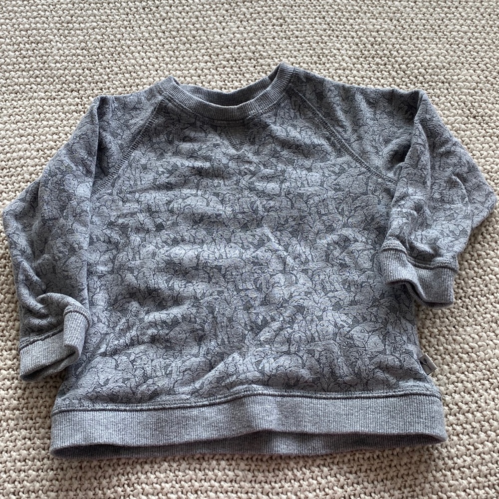 WHEAT polar bear sweatshirt 18M